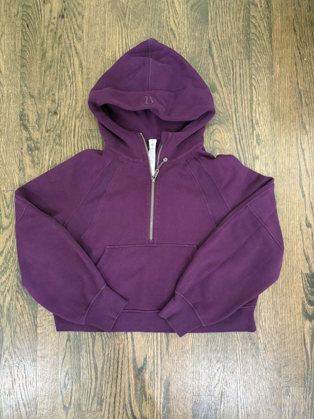 Lululemon Scuba Oversized Half-Zip Hoodie Purple Size M/L